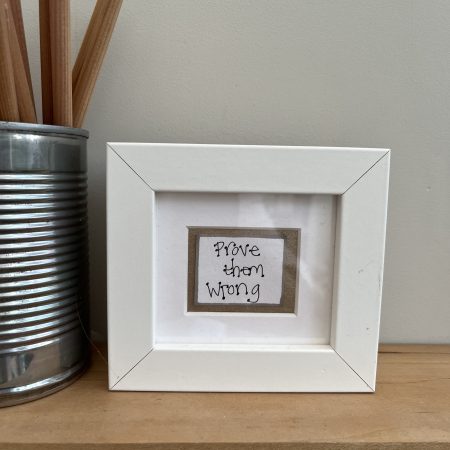 Mini Framed Words